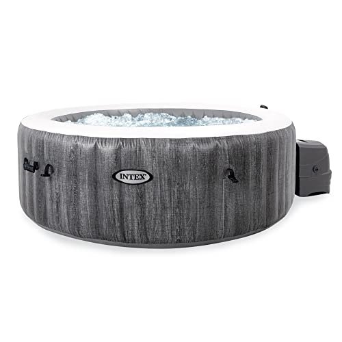Intex PureSpa Plus 4 Person Portable Inflatable Hot Tub