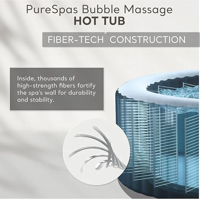 Intex PureSpa 6-Person Inflatable Hot Tub with Bubble Massage