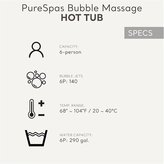 Intex PureSpa 6-Person Inflatable Hot Tub with Bubble Massage