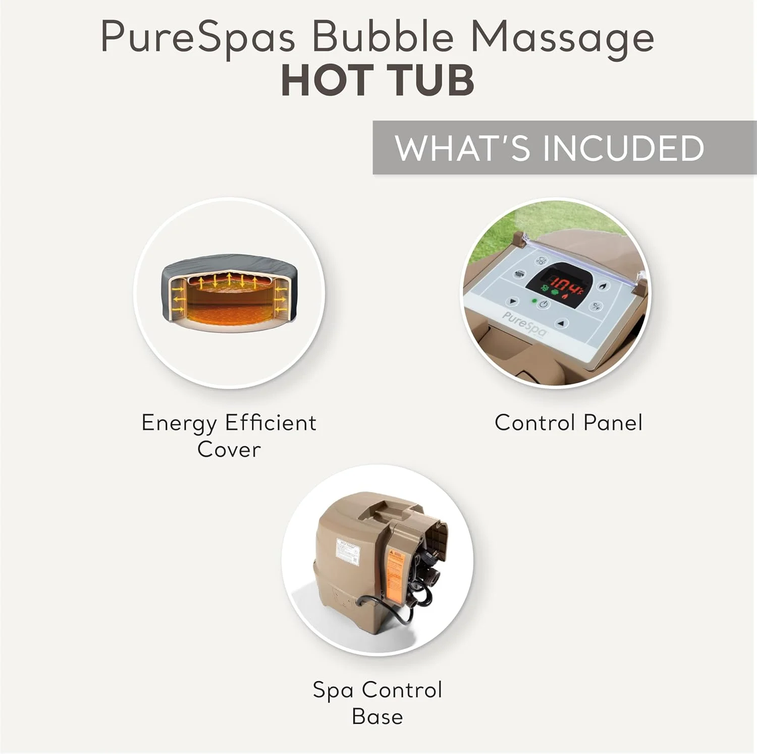 Intex PureSpa 6-Person Inflatable Hot Tub with Bubble Massage