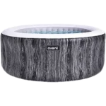 JLeisure Greywood 4-Person Inflatable Hot Tub Spa, Gray