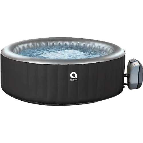 JLeisure Avenli 2-3 Person Inflatable Hot Tub Spa, Black