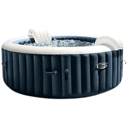 INTEX PureSpa Plus Bubble Massage Spa Set – 4 Person Hot Tub