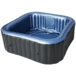 MSpa Square Inflatable Bubble Massage Spa, 4-6 Person Tekapo